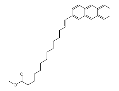methyl 14-anthracen-2-yltetradec-13-enoate结构式