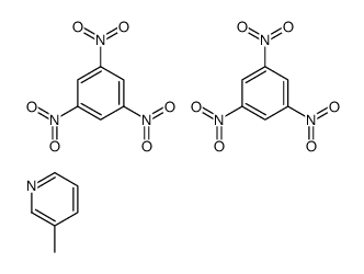 3-methylpyridine,1,3,5-trinitrobenzene结构式