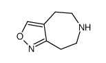 5,6,7,8-tetrahydro-4H-[1,2]oxazolo[3,4-d]azepine结构式