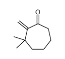 3,3-dimethyl-2-methylidenecycloheptan-1-one Structure