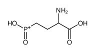 (3-amino-3-carboxypropyl)-hydroxy-oxophosphanium Structure