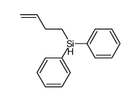 3-butenyldiphenylsilane结构式