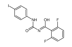 2,6-difluoro-N-[(4-iodophenyl)carbamoyl]benzamide结构式