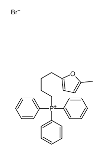 4-(5-methylfuran-2-yl)butyl-triphenylphosphanium,bromide结构式