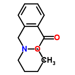 Methyl 2-(1-piperidinylmethyl)benzoate structure