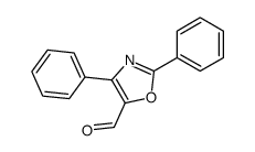 2,4-diphenyl-1,3-oxazole-5-carbaldehyde结构式