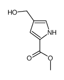 4-(羟甲基)-1H-吡咯-2-羧酸甲酯结构式