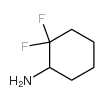 2,2-Difluorocyclohexanamine Structure