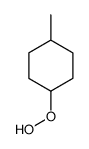 1-hydroperoxy-4-methylcyclohexane结构式