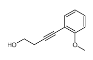 4-(2-methoxyphenyl)but-3-yn-1-ol结构式