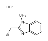 2-(BROMOMETHYL)-1-METHYL-1H-BENZIMIDAZOLE HBR Structure