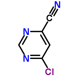 6-Chloropyrimidine-4-carbonitrile Structure