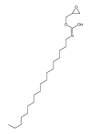 oxiranylmethyl octadecylcarbamate Structure