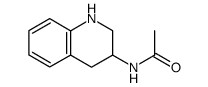 n-(1,2,3,4-四氢喹啉-3-基)乙酰胺结构式