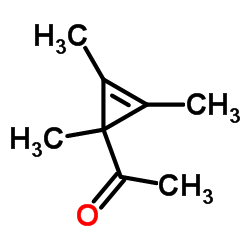Ethanone, 1-(1,2,3-trimethyl-2-cyclopropen-1-yl)- (9CI) Structure