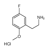 2-(5-fluoro-2-Methoxyphenyl)ethanamine-HCl Structure