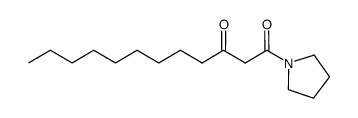 3-oxododecanoic acid pyrrolidide结构式