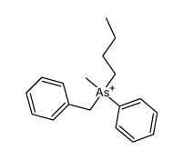 Methyl-butyl-phenyl-benzyl-arsonium结构式