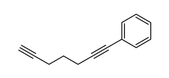 1-(hepta-1,6-diyn-1-yl)benzene Structure