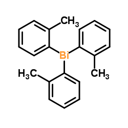 Tris(2-methylphenyl)bismuthine structure