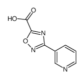 3-(3-Pyridinyl)-1,2,4-oxadiazole-5-carboxylic acid Structure