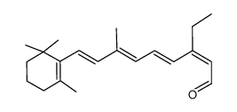 (13Z)-13-Desmethyl-13-ethylretinal Structure