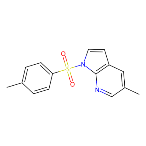 1H-PYRROLO[2,3-B]PYRIDINE, 5-METHYL-1-[(4-METHYLPHENYL)SULFONYL]- picture