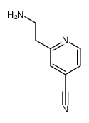 2-(2-aminoethyl)pyridine-4-carbonitrile结构式