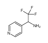 2,2,2-TRIFLUORO-1-(PYRIDIN-4-YL)ETHANAMINE structure