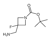 tert-butyl 3-(aminomethyl)-3-fluoroazetidine-1-carboxylate picture