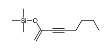 trimethyl(oct-1-en-3-yn-2-yloxy)silane结构式