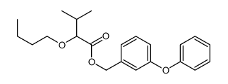 (3-phenoxyphenyl)methyl 2-butoxy-3-methylbutanoate结构式