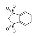 BENZO[1,3]DITHIOLE1,1,3,3-TETRAOXIDE Structure