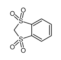 苯并[1,3]二硫 1,1,3,3-四氧结构式