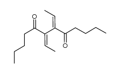 6,7-diethylidenedodecane-5,8-dione结构式