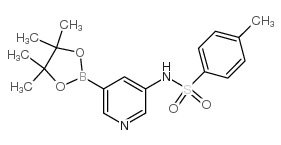 4-METHYL-N-(5-(4,4,5,5-TETRAMETHYL-1,3,2-DIOXABOROLAN-2-YL)PYRIDIN-3-YL)BENZENESULFONAMIDE picture