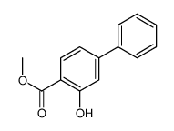 METHYL 3-HYDROXY-[1,1'-BIPHENYL]-4-CARBOXYLATE Structure