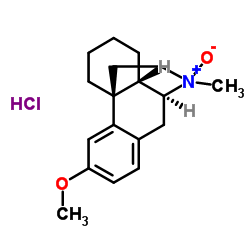 (1S,9S,10S)-4-Methoxy-17-methyl-17-azatetracyclo[7.5.3.01,10.02,7]heptadeca-2,4,6-triene 17-oxide hydrochloride (1:1)结构式