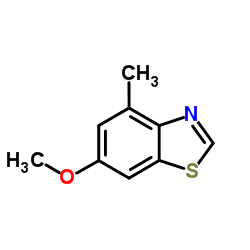 6-Methoxy-4-methyl-1,3-benzothiazole Structure