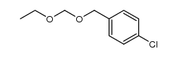 4-chloro-1-[(ethoxymethoxy)methyl]benzene结构式
