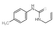 Thiourea,N-(4-methylphenyl)-N'-2-propen-1-yl- structure