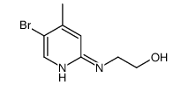 2-((5-Bromo-4-methylpyridin-2-yl)amino)ethanol Structure