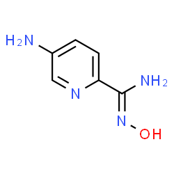 5-Aminopyridine-2-carboxamidoxime structure