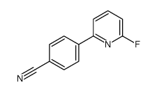 4-(6-fluoropyridin-2-yl)benzonitrile picture