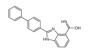 2-(4-Biphenylyl)-1H-benzimidazole-4-carboxamide Structure