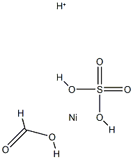 Nickelate(1-), (formato-O)[sulfato(2-)-O]-, hydrogen结构式