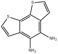 苯并[1,2-b:6,5-b']二噻吩-4,5-二胺结构式