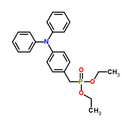 P-[[4-(二苯基氨基)苯基]甲基]磷酸二乙酯图片