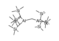 CH2(Al(CH(SiMe3)2)2)2 Structure