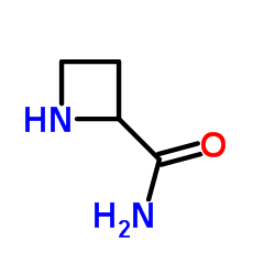 氮杂丁烷-2-羧酸酰胺结构式